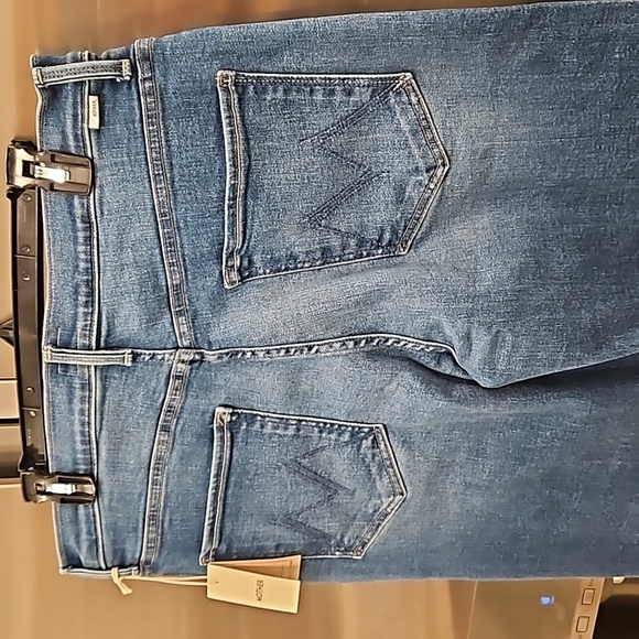 💕MOTHER💕 The Dodger Ankle Jeans ~ Work Hard Play Hard 32 NWT - Picture 15 of 16